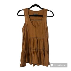 Anthropologie Malaga Tiered Tunic Tank